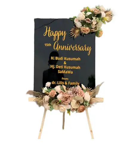Papan Bunga Akrilik Pesaban