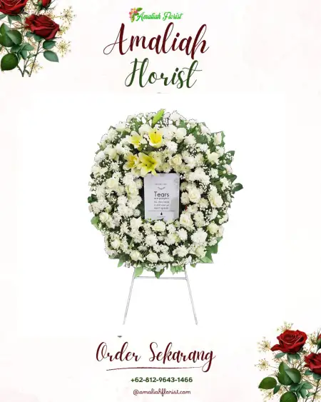 Krans Bunga Duka Pesaban